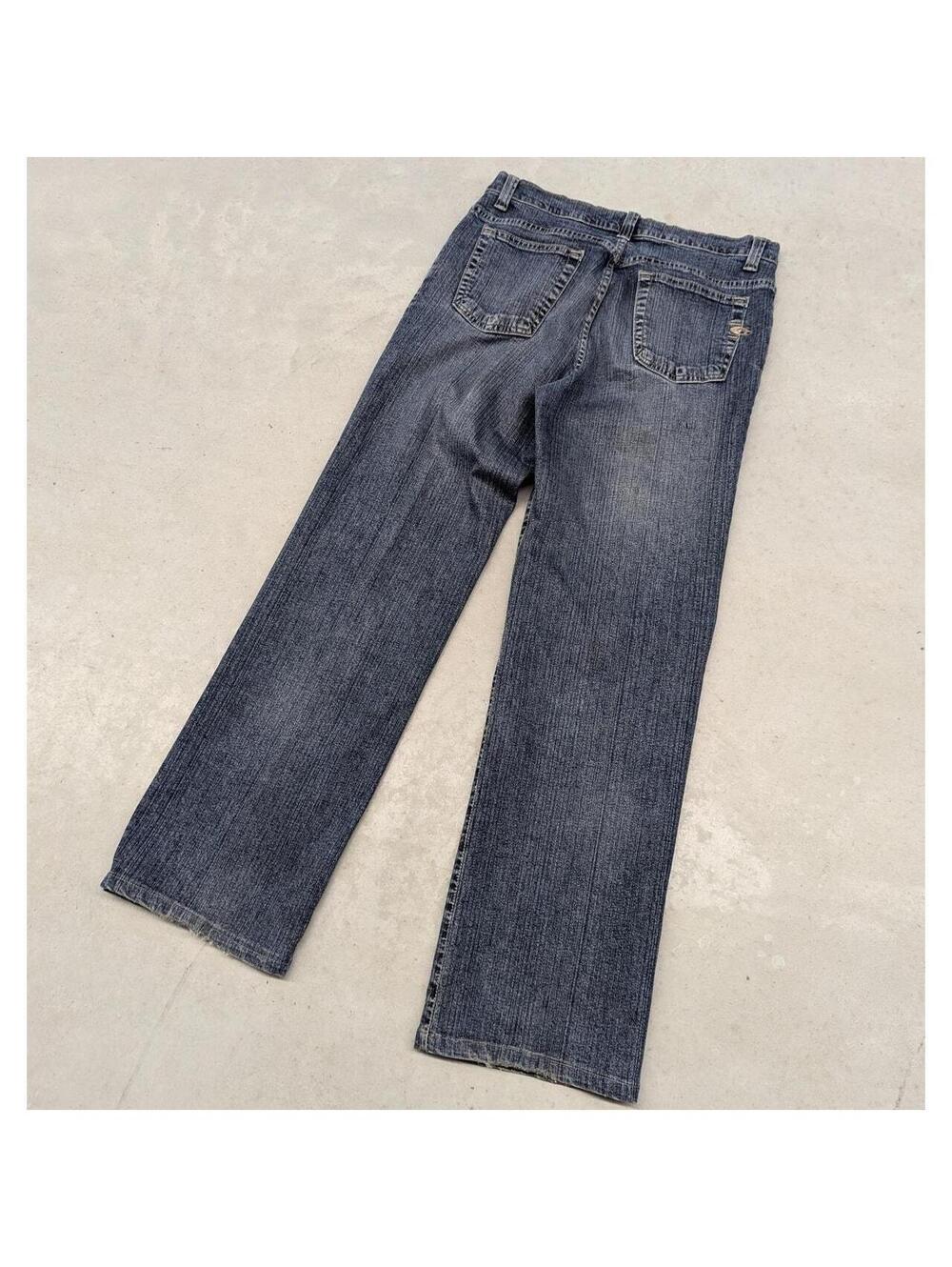 Vintage 90s Point Zero Jeanswear Baggy blue denim jeans